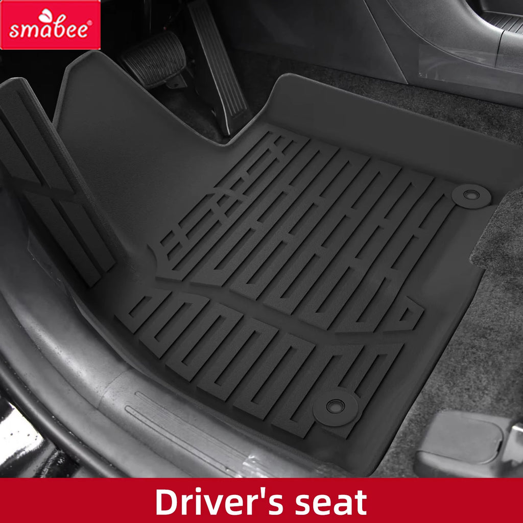 Smabee Left Drive for Hyundai Palisade Hybrid 7Seats 2026 (Not Fit Fuel Version) TPE Car Floor Mats Cargo Trunk Pad Accessories Vue
