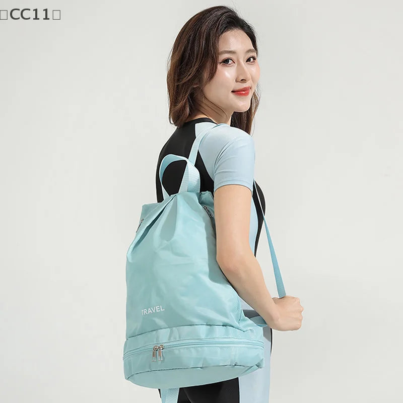 CC11Wet Dry Separation Fitness Bag Swimming Waterproof Travel Sport