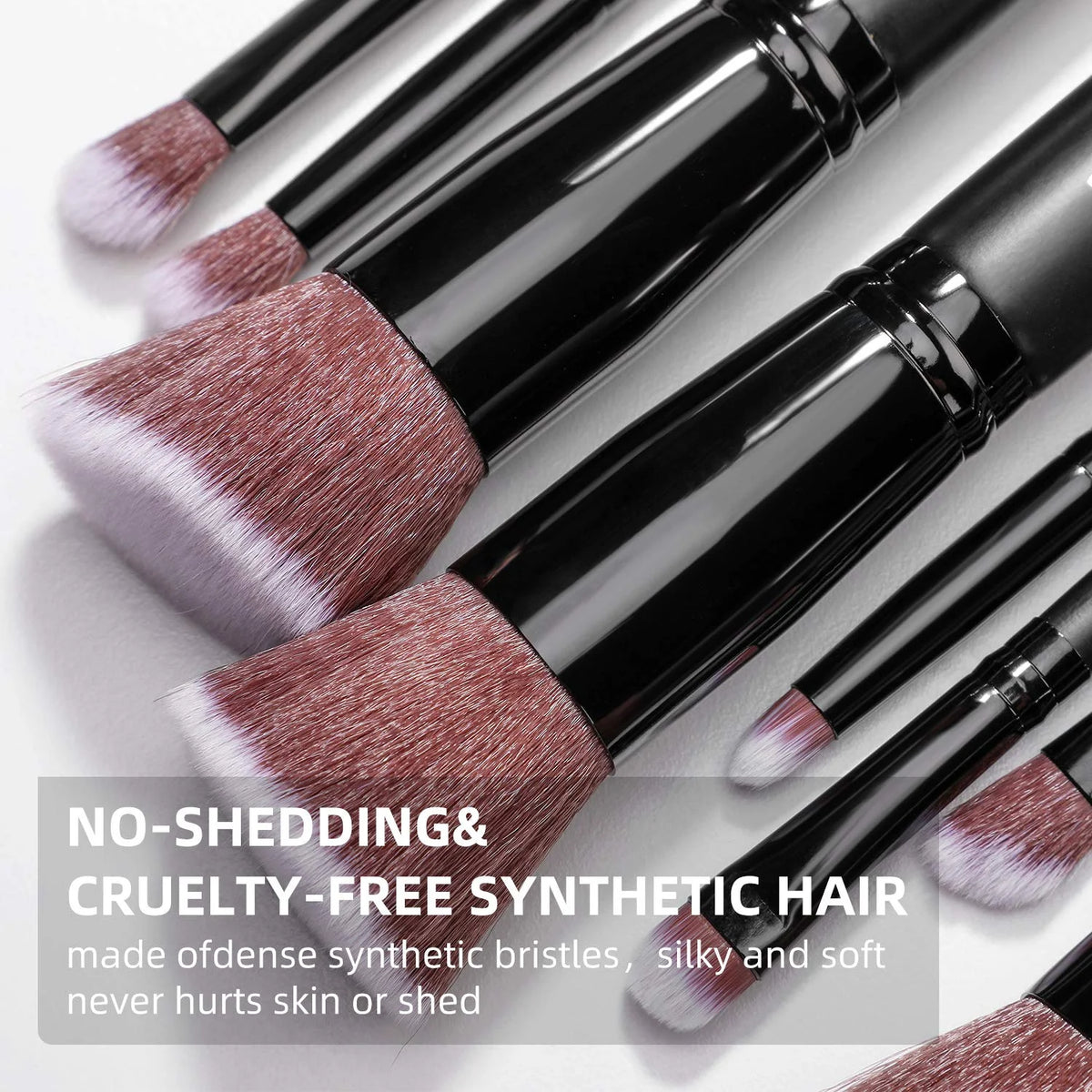 Premium Makeup Brushes Set Portable Travel Soft Eye Shadow Brush Foundation Powder Eyelash Concealer Blush Make Up Brush Set Vue