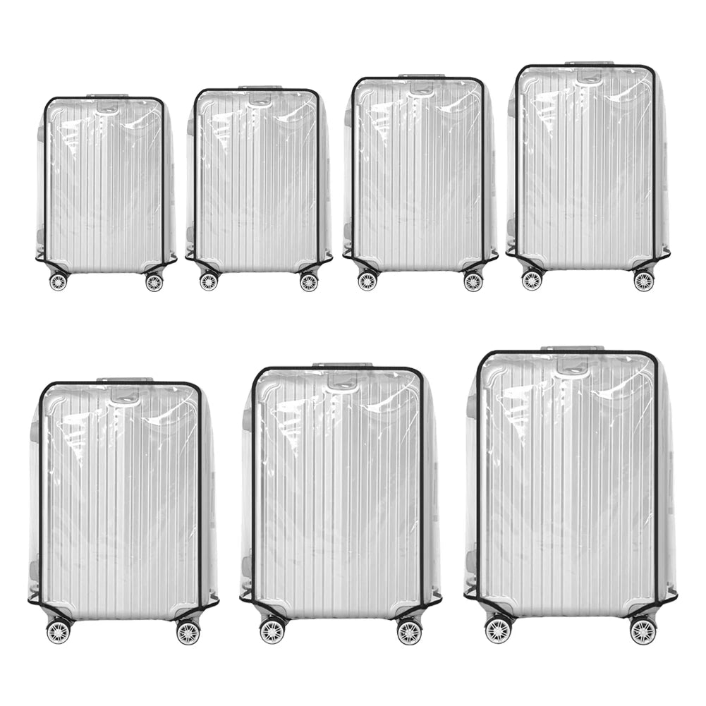 Clear PVC Suitcase Cover 18–30 Inch | Waterproof & Scratch-Proof Luggage Cover Vue