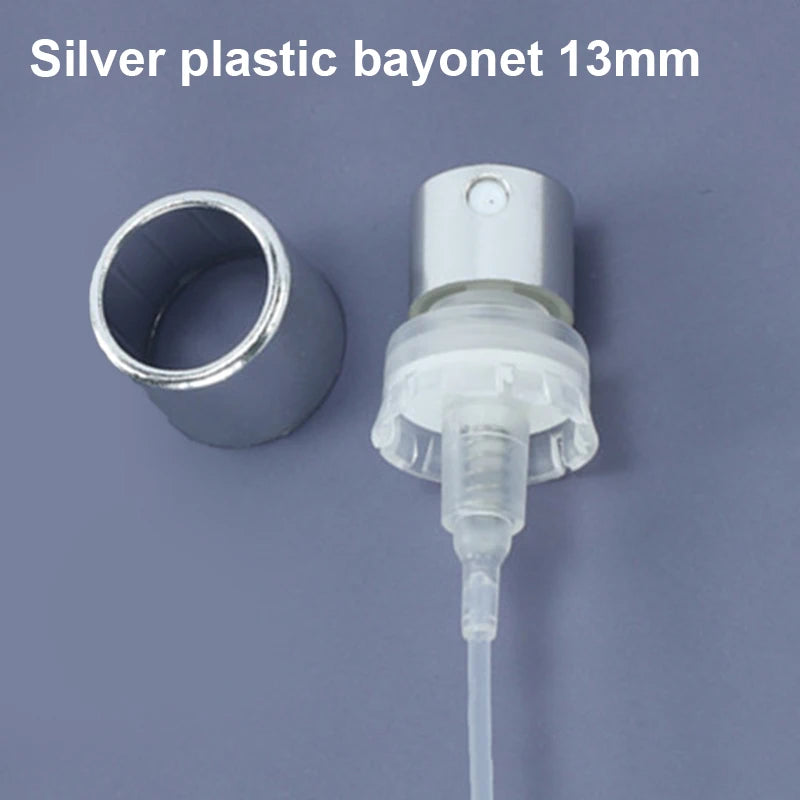 13mm 15mm 18mm Fine Mist Sprayer Nozzle Bayonet Type Spray Pump for 15mm Aluminum Bottle Replacement Bottle Cap Accessories Vue A2