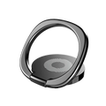 Mini 360 Degree Finger Ring Holder Metal Phone Stand Mount Smartphone Holder for Xiaomi Huawei iPhone Sangsung Mobile Phone Vue black