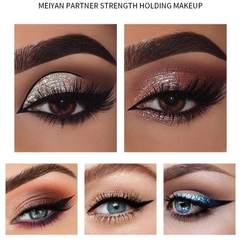 Quick-Drying Liquid Eyeliner Waterproof Smudge-Proof Long-Lasting Black Brown Ideal for Beginners Liquid Eye Liner Pen Vue