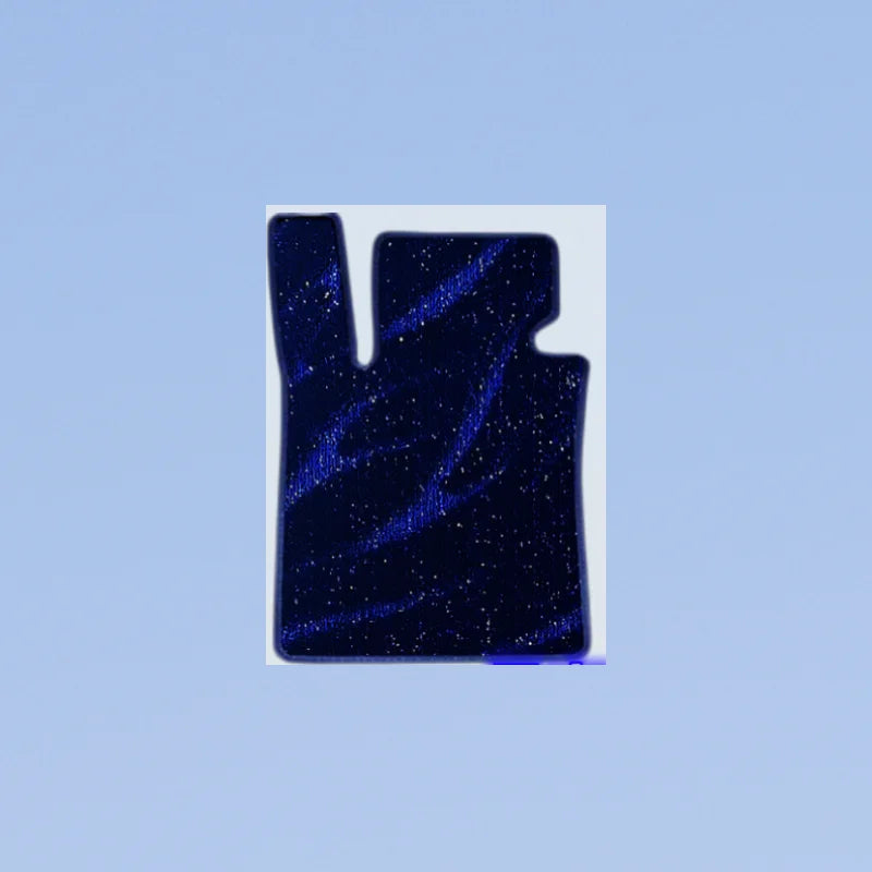 4PCS Starry Sky Blanket Custom Car Floor Mats For BMW 5 Series F10 G30 F90 520-550 2011-2024 Auto Carpets Car Blankets Vue B-blue 4PCS 2011-2013 F10