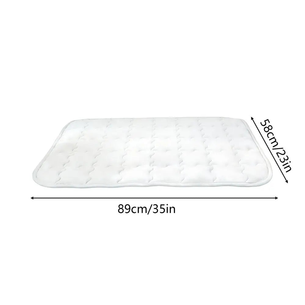 53x73cm/58x89cm Dog Cooling Mat Non Slip Sleeping Pad Large Cooling Bed for Dogs for Indoor Outdoor Home Balcony Travel Camping Vue L