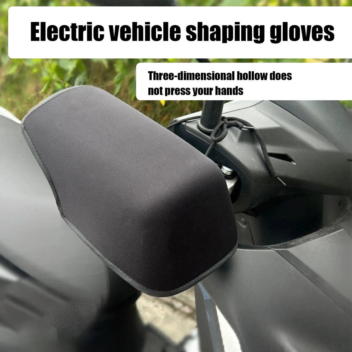 Motorcycle Scooter Bicycle Windproof Rainproof Summer Sun Protection Sunshade Hand Covers Grip Accessories for Tricycles Riding Vue