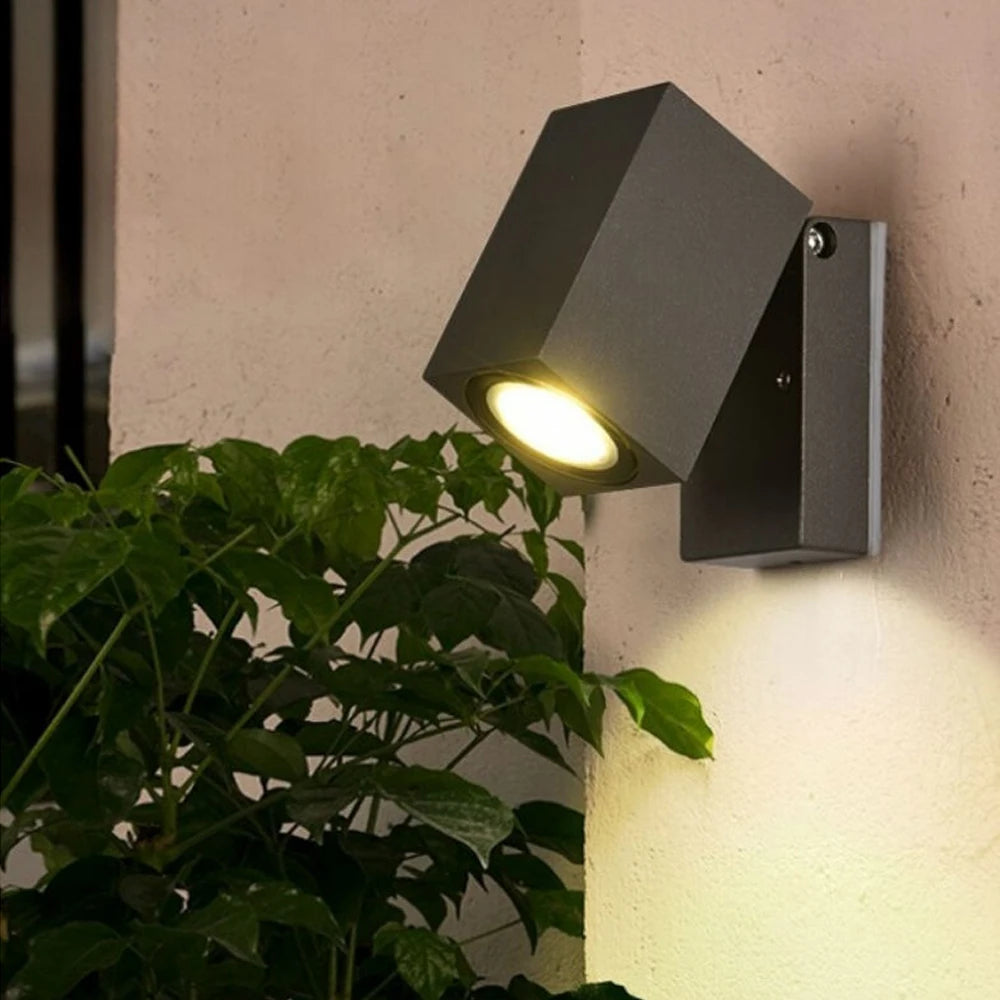 SANDIY Outdoor Motion Sensor Wall Light IP65 LED Fixture Outdoor Wall Light Vue