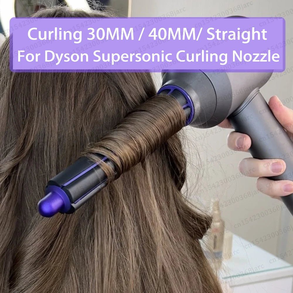 30mm Auto Curling Nozzle Attachment for Dyson Supersonic HD Hair Dryer Attachment Vue