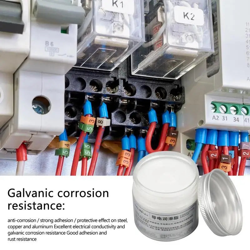 Electric Conductive Grease Paste 100g – Low Resistance Lubricant Conductive Grease Paste Vue