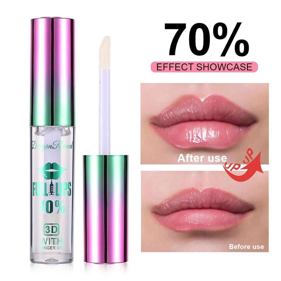 Lasting Volumising Lip Plumper Serum Instant Lips Elasticity Plumping Gloss Oils Reduce Fine Lines Moisturizing Sexy Lip Care Vue 01 2.3g
