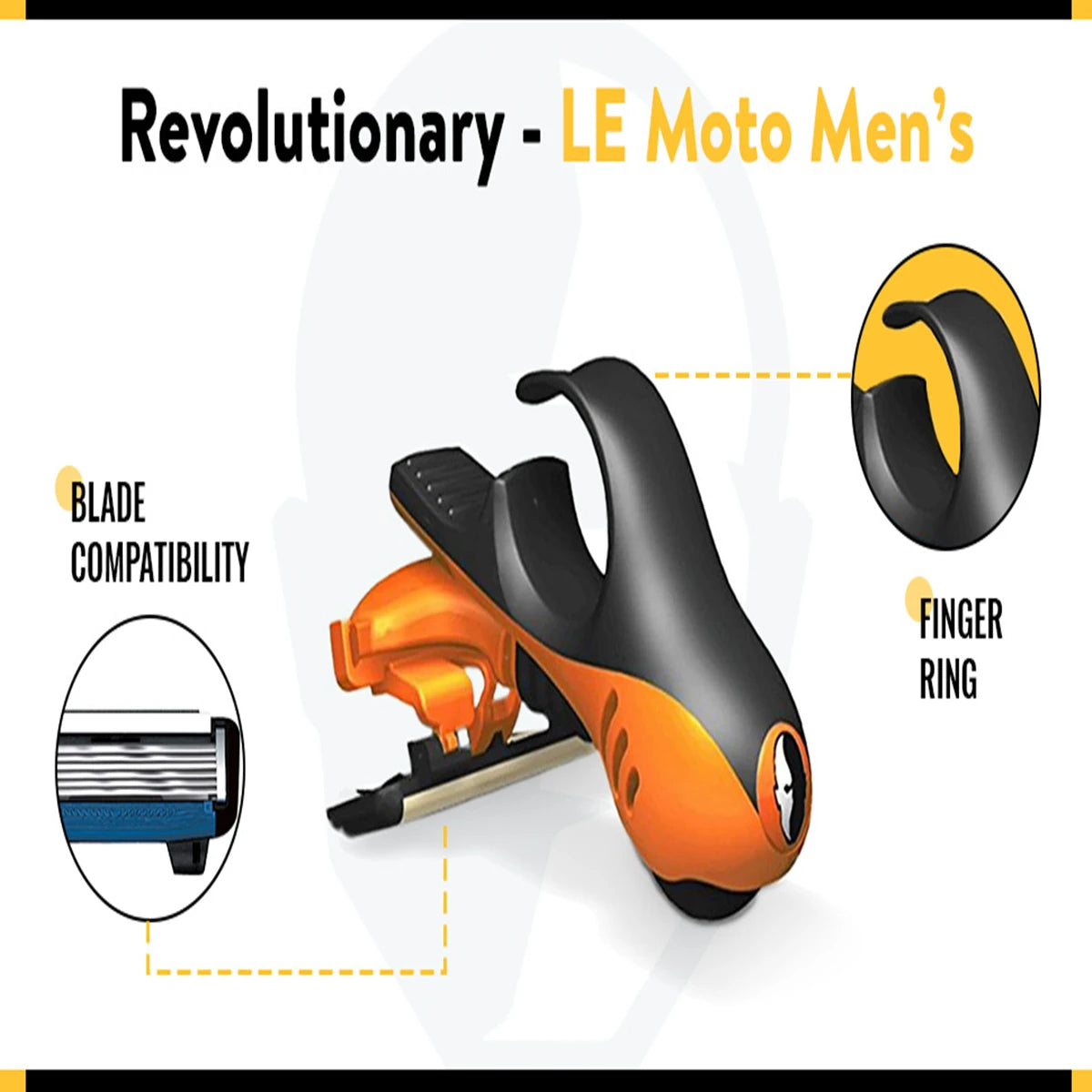 Men's Head and Skull Shaving Razor - Revolutionary Dual Active Suspension Vue Default Title