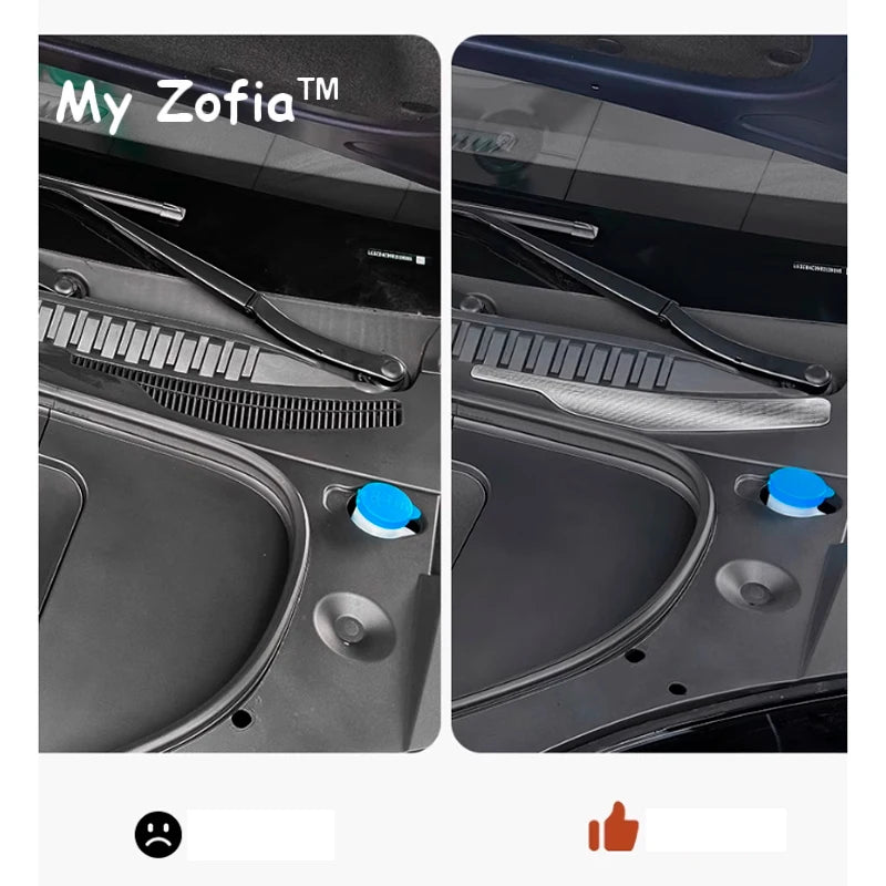 For BYD Sealion 7 EV Sea lion 07 2024 2025 Car Front Hood Dust Cover Filter Proof Cover Protective Cover Intake Port Accessories Vue