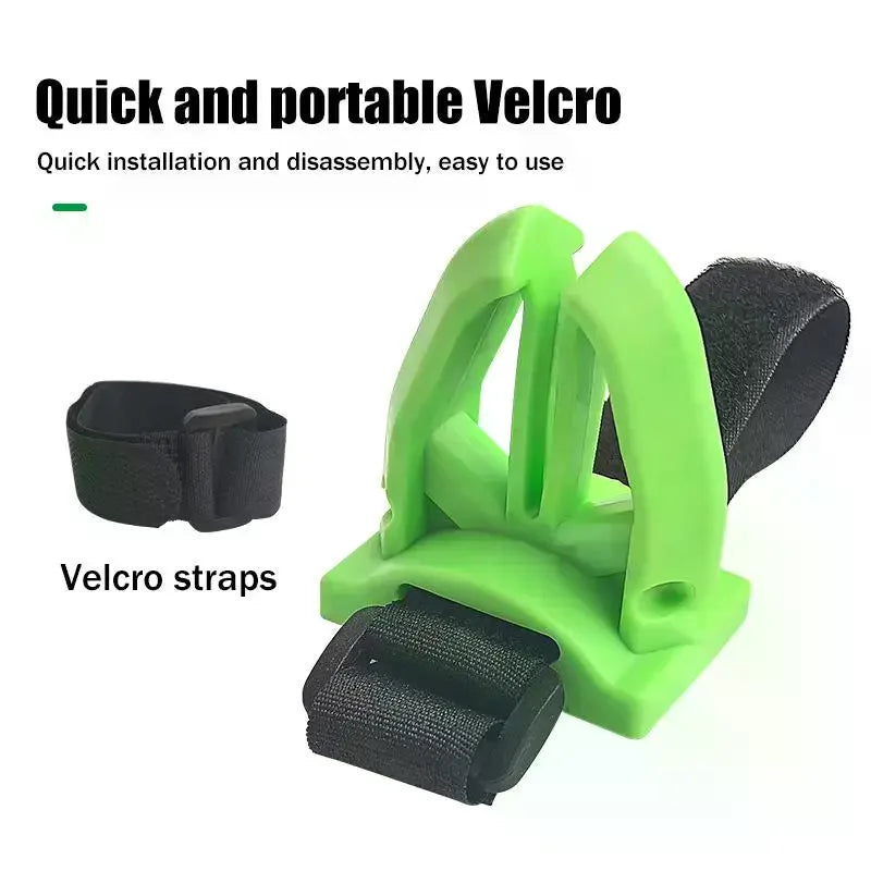 Angling Rod Binding Clip Fishing Pole Holder Fastener Lightweight for Easy Carry and Setup Vue