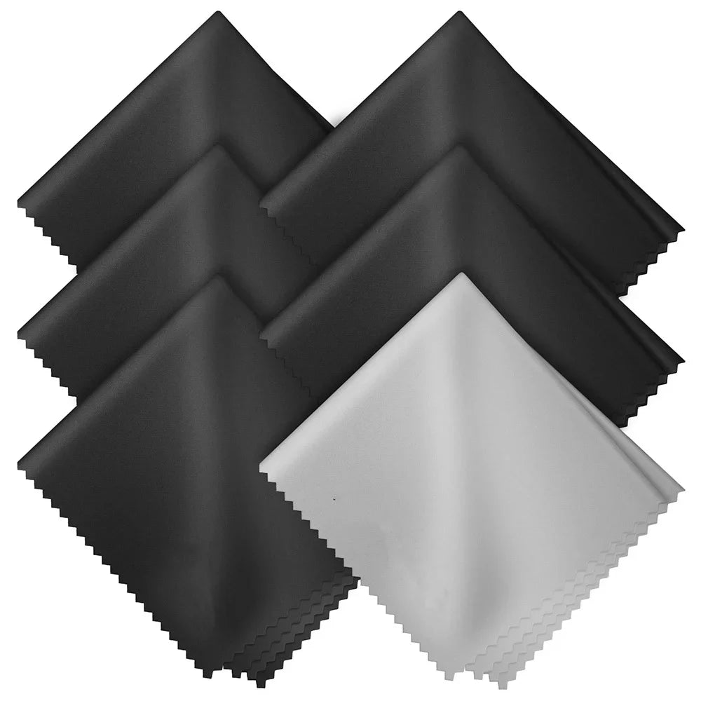 Microfiber Cleaning Cloths Premium Cloths for Phone Cleaning Glasses Lenses Screens and More Vue 6 PACK