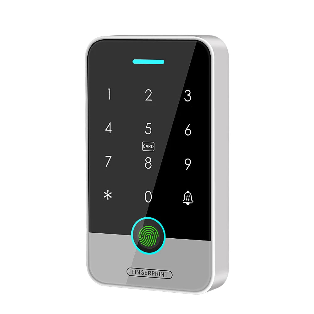 Work with Tuya App IP65 Access Control System 125Khz13.56Mhz Bluetooth Fingerprint WiFi Gateway Remote Unlocking Vue