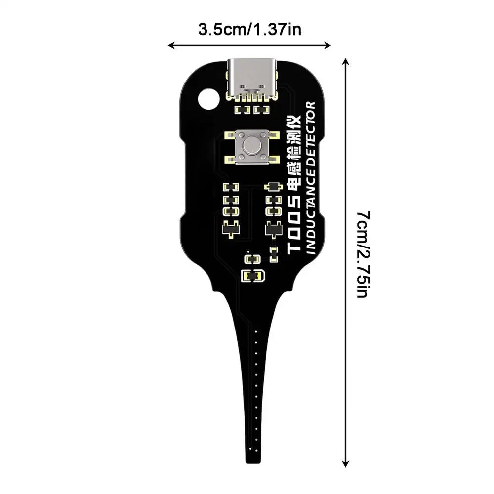 Inductance Meter, Precision Tester for Phone Electromagnetic Transducer - Electronics PC Phone Speaker Motherboard Tool Vue Black