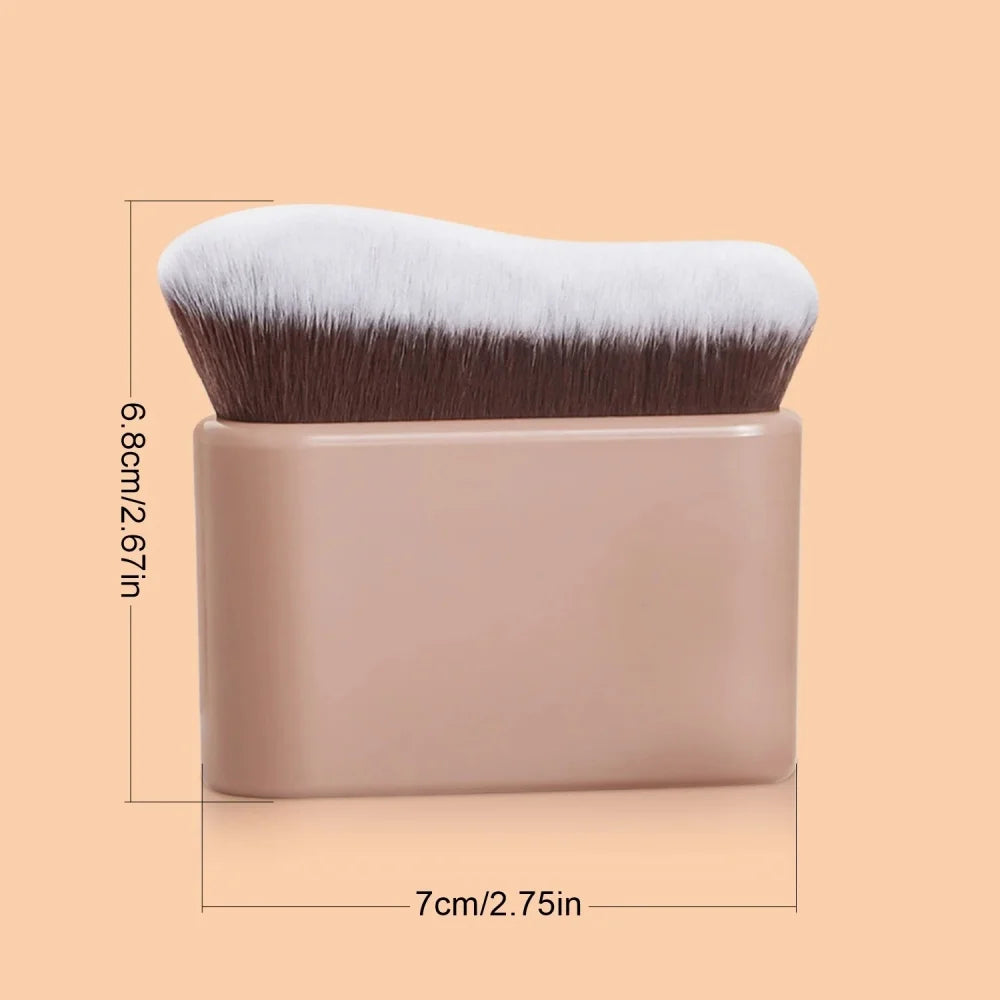 Foundation Brush, 1pcs Plastic Creative Wave Fit Perfectly Cosmetic Brush At Home or On-the-Go, Professional Make Up Tool Vue