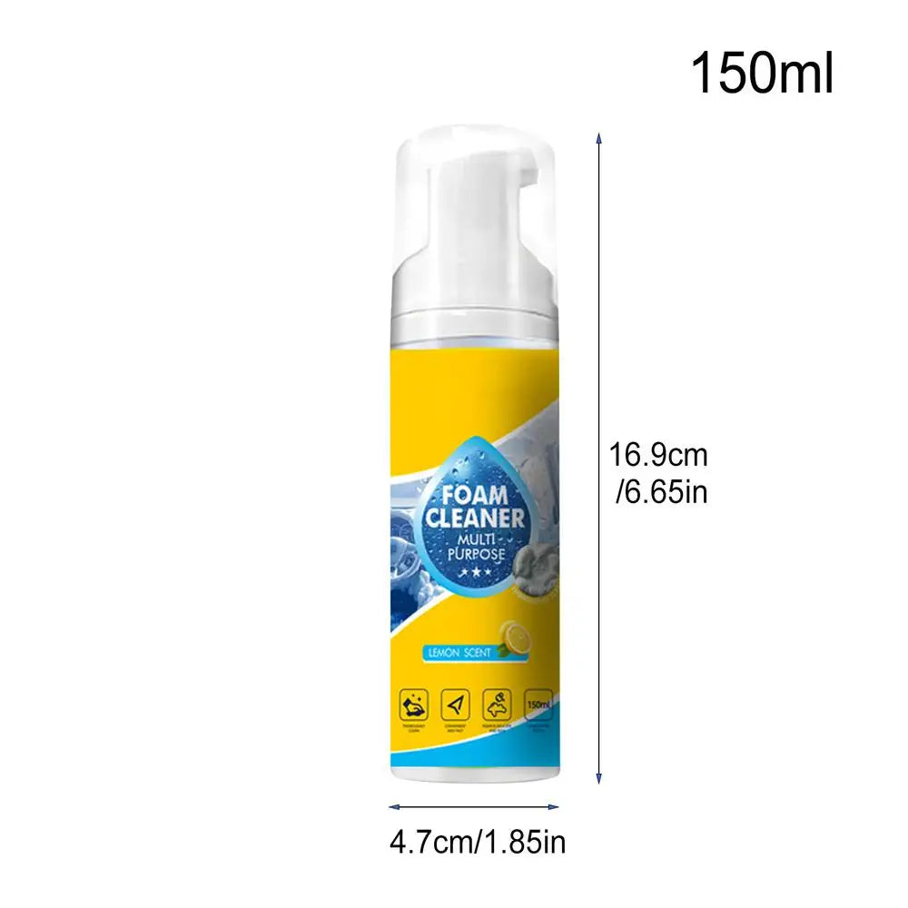 150ml Multipurpose Deep Cleaning Foam Cleaner All Purpose Window Cleaner for Home Interior Kitchen Sink Sofa Wall Seat Vue 150ml