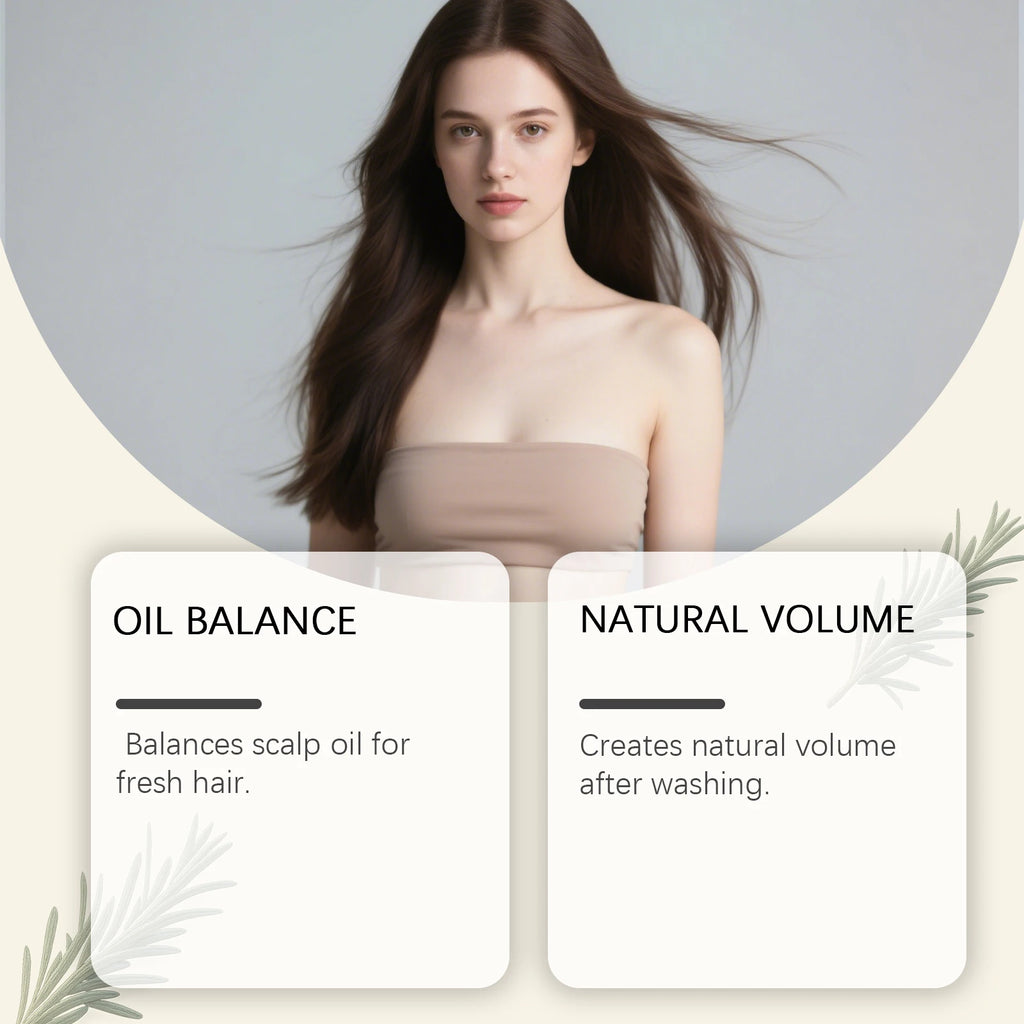 Volumizing Care Shampoo - A Daily Gentle Shampoo for Smoothing Hair Strands, Enhancing Hair Shine and Adding Lightweight Volume Vue