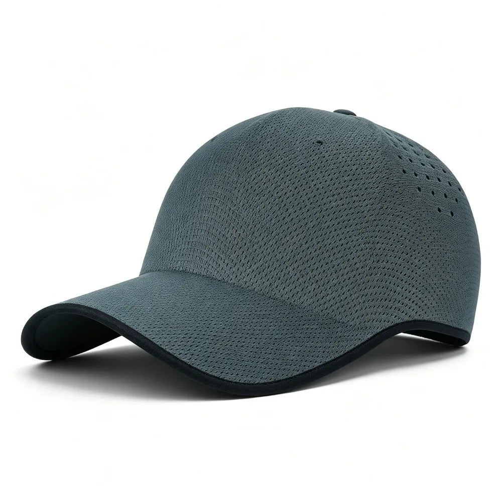Creative Seamless Baseball Cap Packable Quick Drying Sports Hat Vue Dark Grey