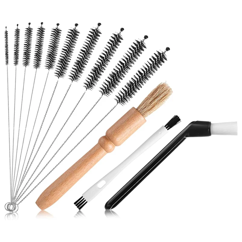 Cleaning Brush Set 13 PCS Coffee Brush Espresso Machine Cleaning Brushes Kit For Espresso Machine Cleaningabkw Vue