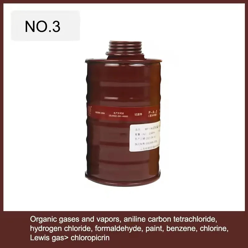 Level 3 Gas Filter Cartridge Replaceable Filters Type Organic Ammonia Acid Multi-gas Protect Safety Chemical Respirator Vue NO3