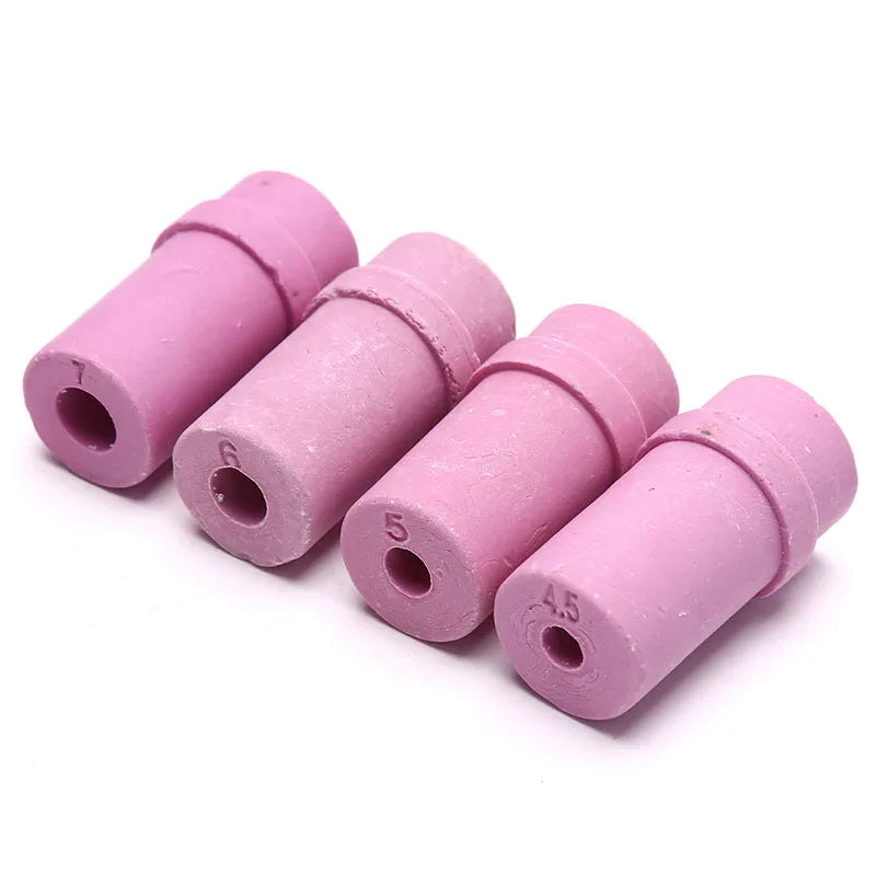 10Pcs 4.5/5/6/7mm Ceramic Sandblast Nozzle Air Sandblaster Tips For Pneumatic Blasting Tools Accessories Vue