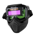 Detachable Welder Mask Auto Darkening Welding Glasses Work Protective Equipment Adjustable Band Split Type Breathable Mask Vue A CN
