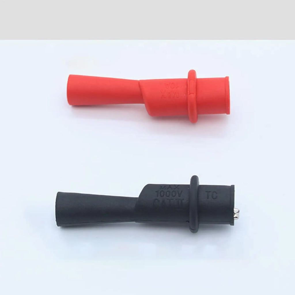 universal Insulated Test Probe Alligator Crocodile Electrical Clamp Test Clip Probes for Multimeter Electronic Testing Vue