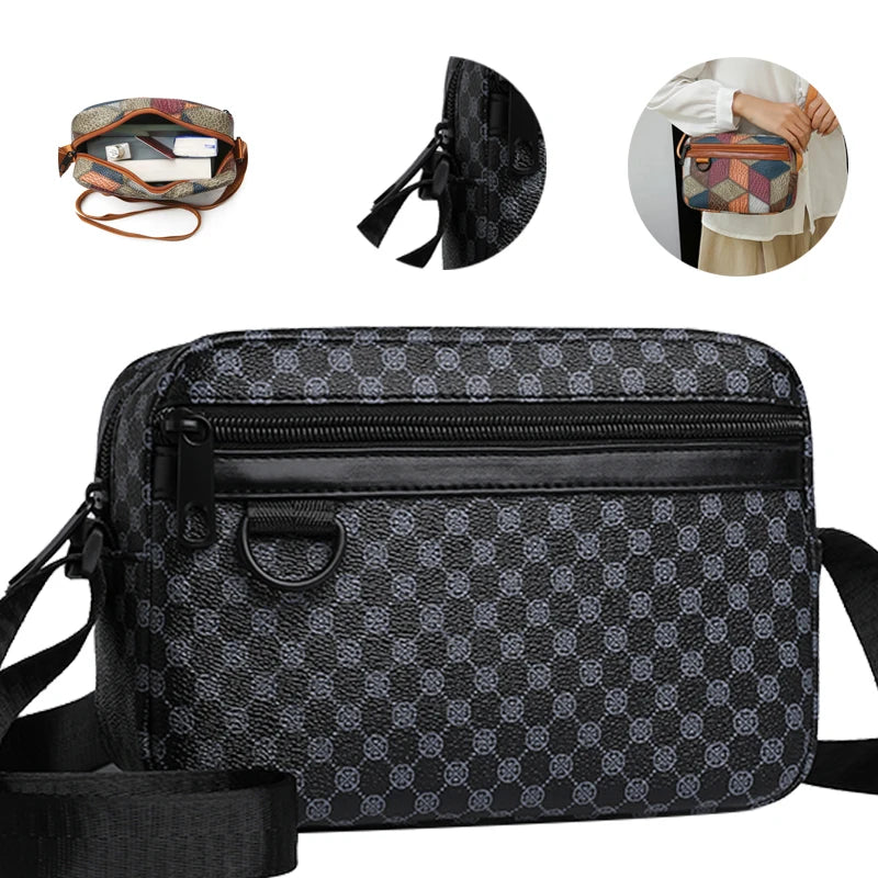 Newly Designed Neutral Gender-neutral Single-shoulder Crossbody Bag