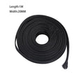 4/6/8/10/12/15/18/20/25mm Expandable Gland PET Protection Cable Insulation Wire Braid Sleeving Vue black-20MM 1M