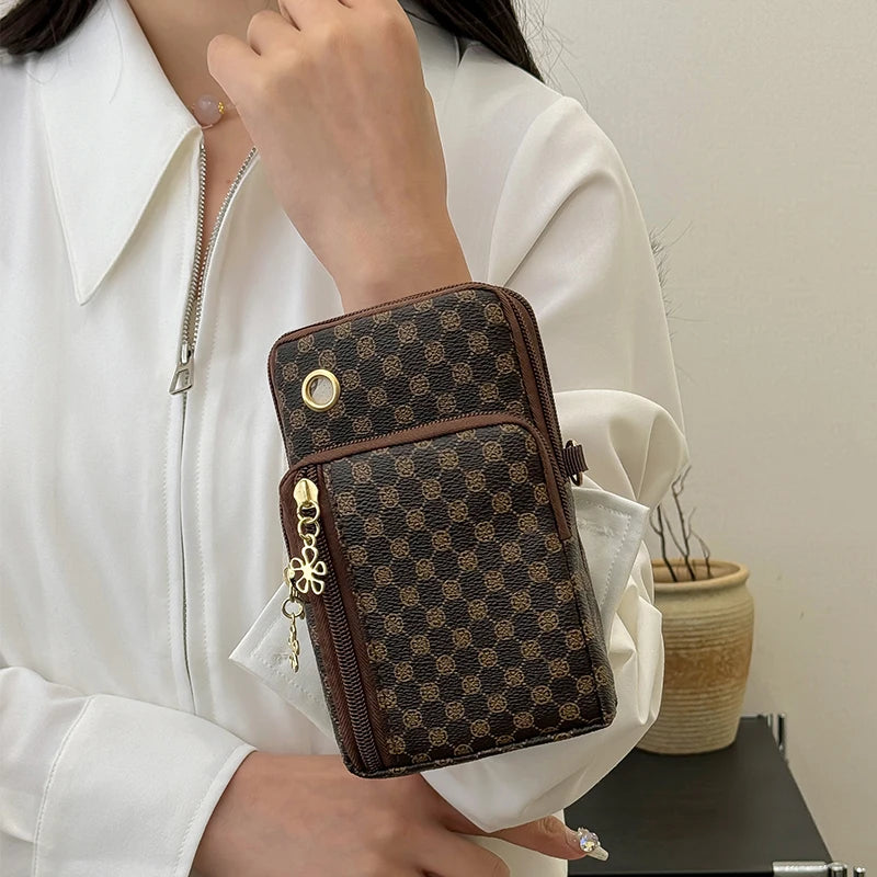 Men's Women's Mini Crossbody Phone Bags Versatile Fashionable Casual