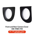 YZ For Tesla Model Y L Camera Cover Anti-collision Vehicle Decoration Waterproof HD Exterior Car Accessories Guard for Juniper Vue Front and Rear cover