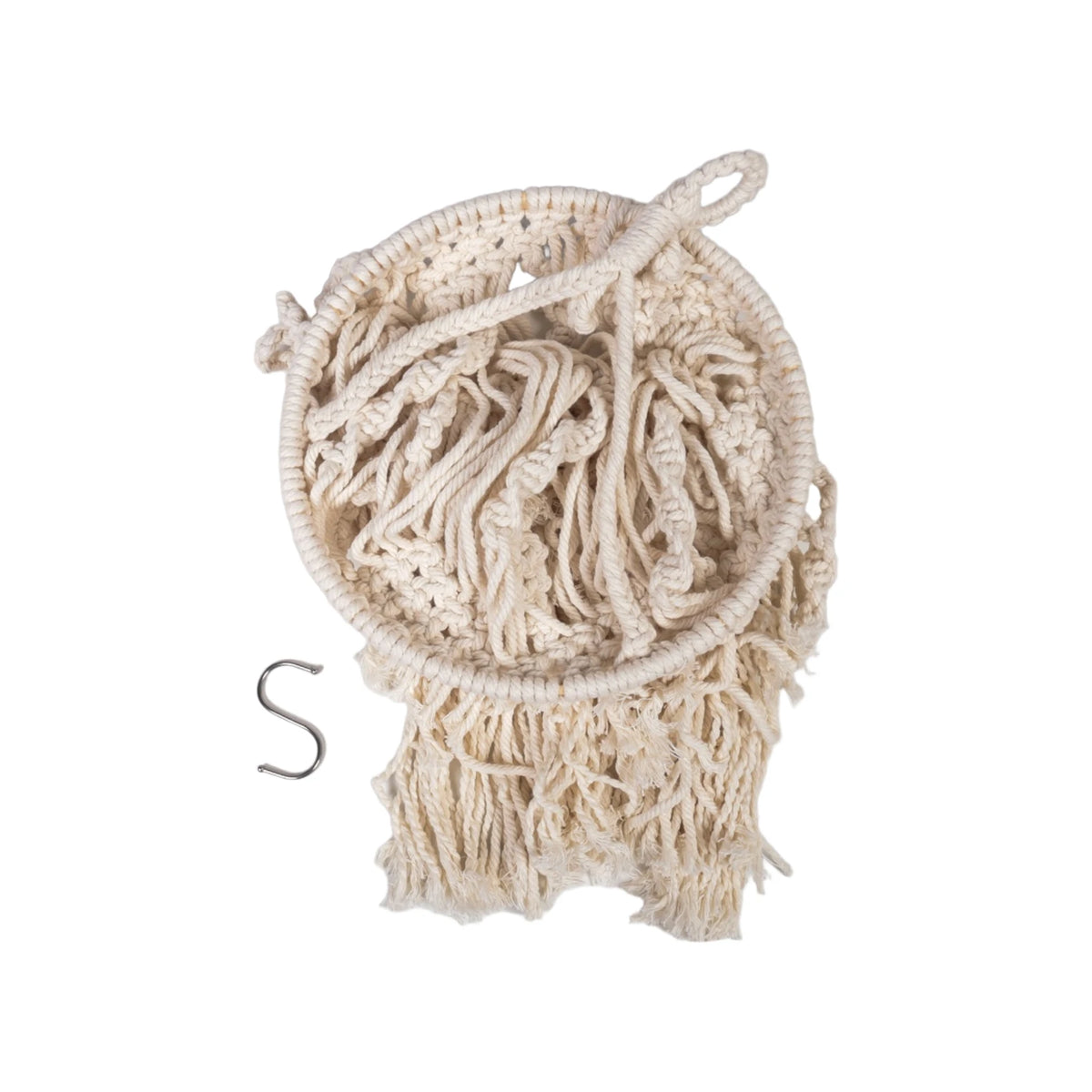 ABKW-Boho Lamp Shade Boho Hanging Lamp Handmade Macrame Lamp Shade Plug In Pendant Light Vue Default Title