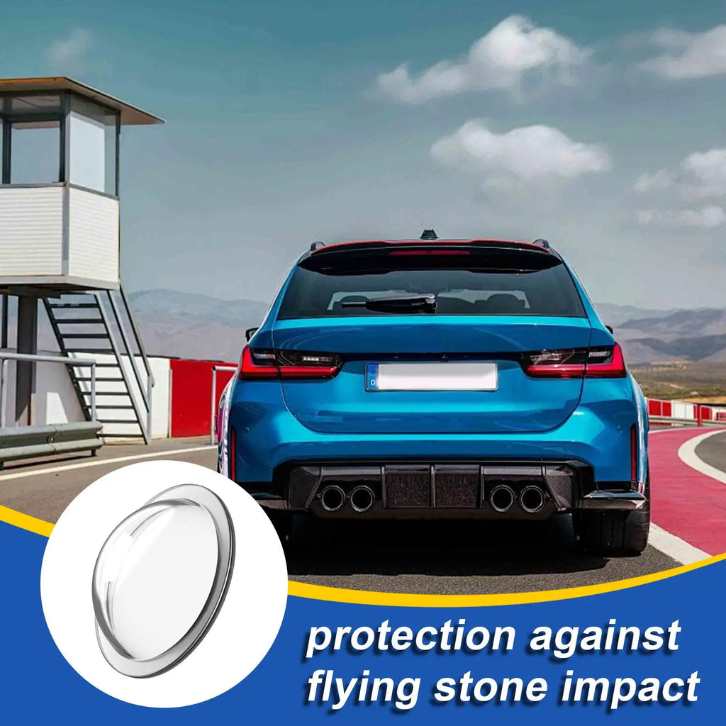 1 Pair Car Front Camera Lens Cover High Transparency Lens Protector for Drivers Road Trips City Touring Daily Commuting Vue