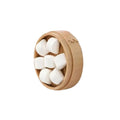 3D Printing Bun Dumpling Fridge Magnet Plastic Whimsical Chinese Dim Sum Refrigerator Magnet DIY Label Realistic Vue E