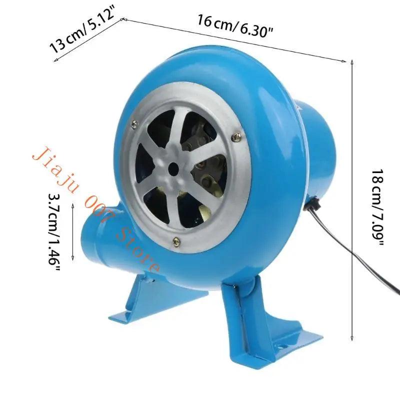 BBQ Air Blower Fan Fire Starter – 12V Variable Speed 30W BBQ Air Blower Fan Vue