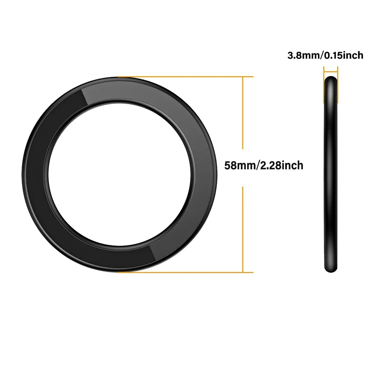 Universal Strong Magnet Phone Stand Holder for Magsafe iPhone 12/13/14/15/16/17 iPad Car Wall Use Ring Holder Tablet Stand Vue