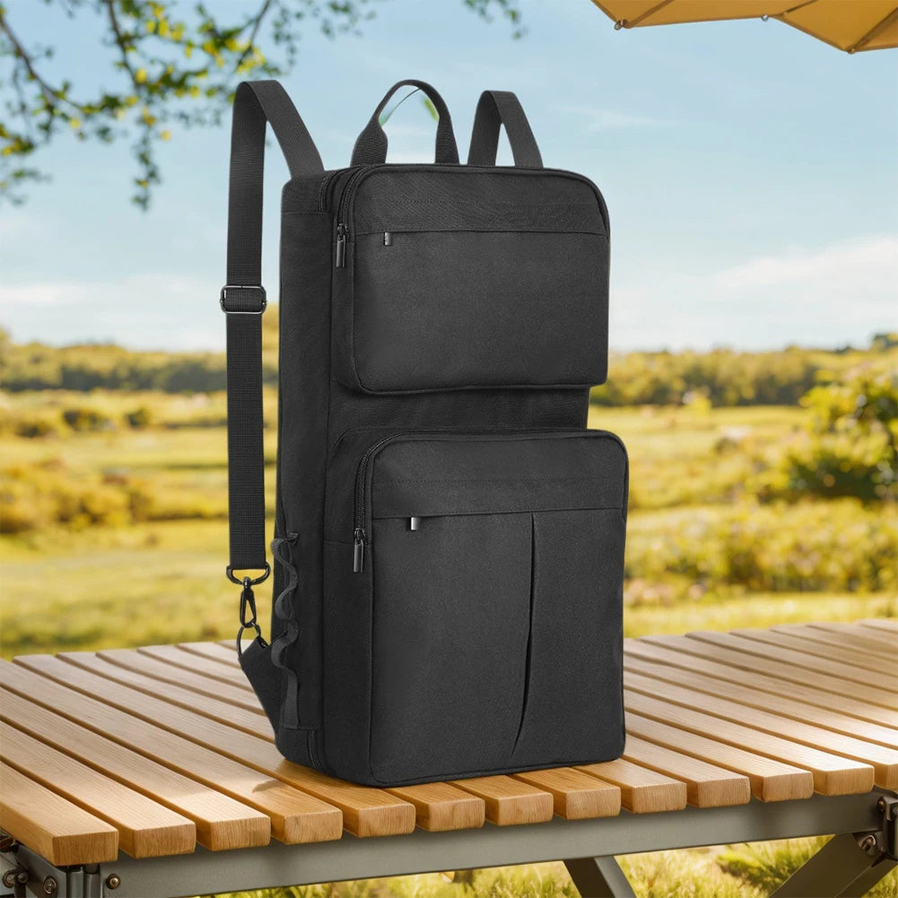 DJ Backpack for Pioneer DDJ-400 DDJ-FLX4/Roland DJ-202 Carrying Case Portable Storage Bag Anti-scratch Adjustable Shoulder Strap Vue Default Title