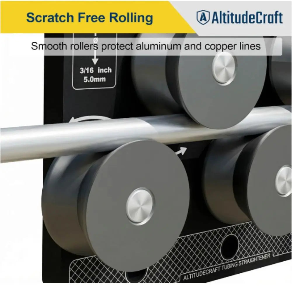 Aluminium Fuel Line Straightener Black Rust Resistant Brake Line Straightener Soft Aluminum Copper Tubing Tubing Straightener Vue