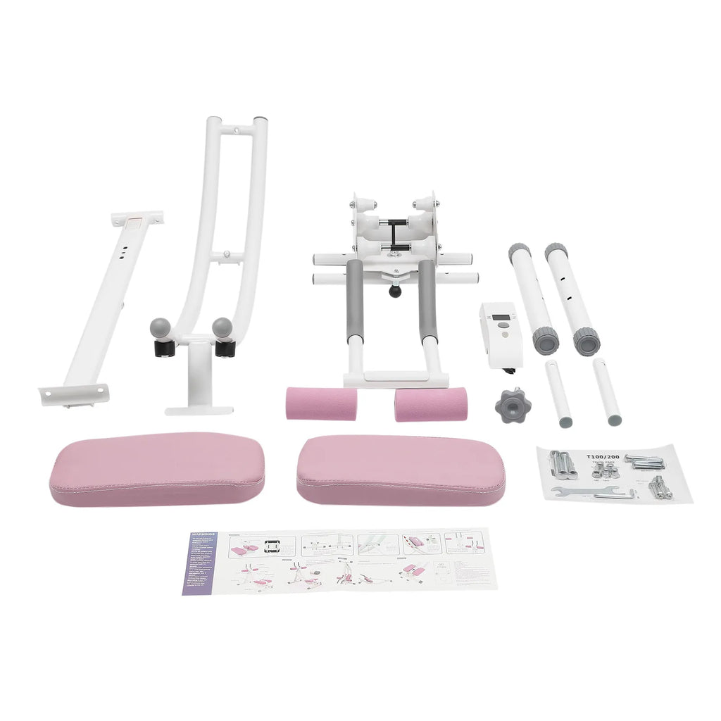 Foldable Ab Trainer Machine with LED Display, 3-Level Adjustable Ab Trainer Machine Vue