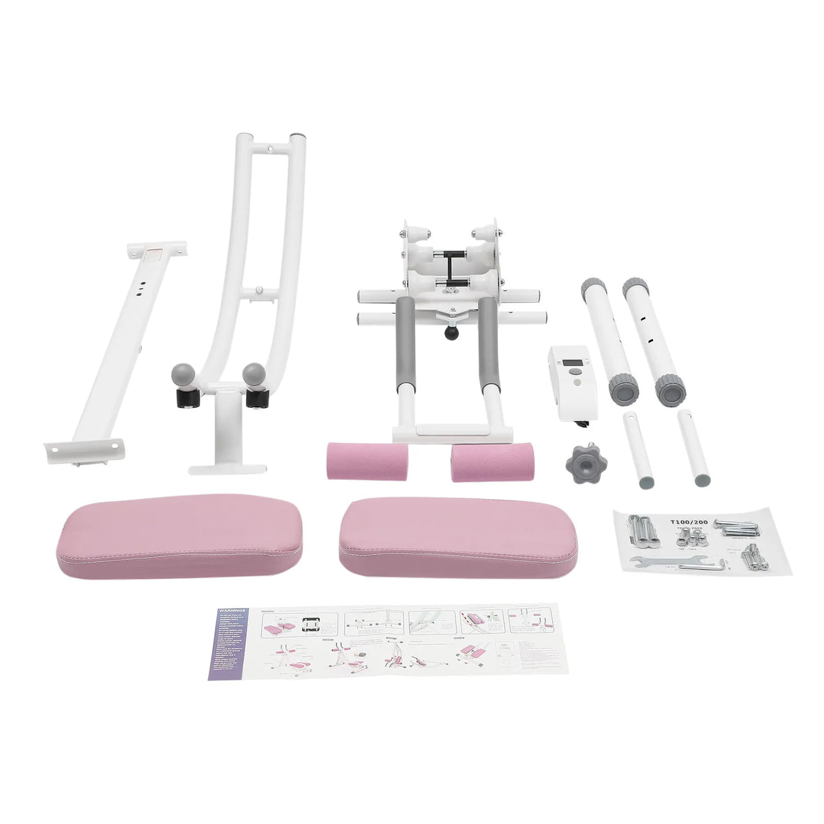 Foldable Ab Trainer Machine with LED Display, 3-Level Adjustable Ab Trainer Machine Vue