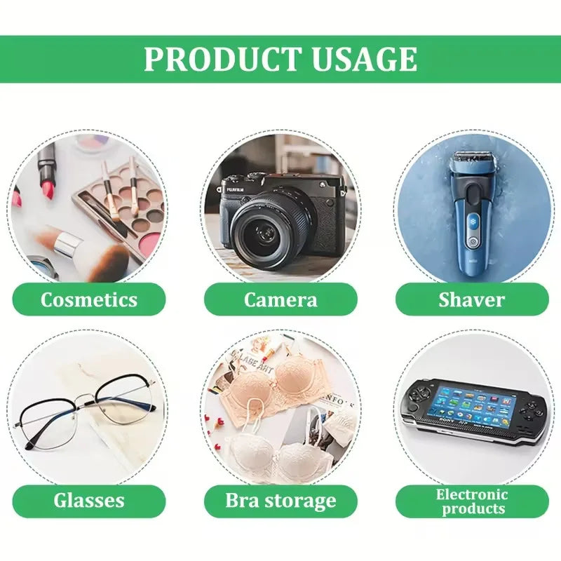 1-7pcs Shockproof Electronic Gadget Organizer Bag for Headphone Charger Cable Power Bank Portable Travel Storage Pouch Vue