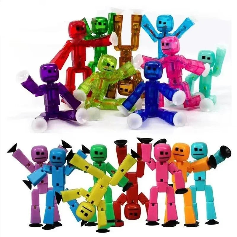Poseable Stickman Action Figure with Suction Cup | DIY Prop Poseable Action Figure Vue
