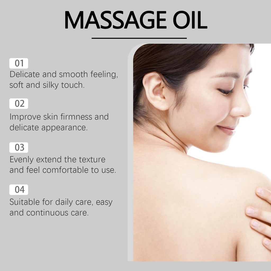 Body Relaxing Essential Oil Massage Oil Improve Rough Dry Skin Relieve Muscle Fatigue Body Nourishing Soft Care Vue