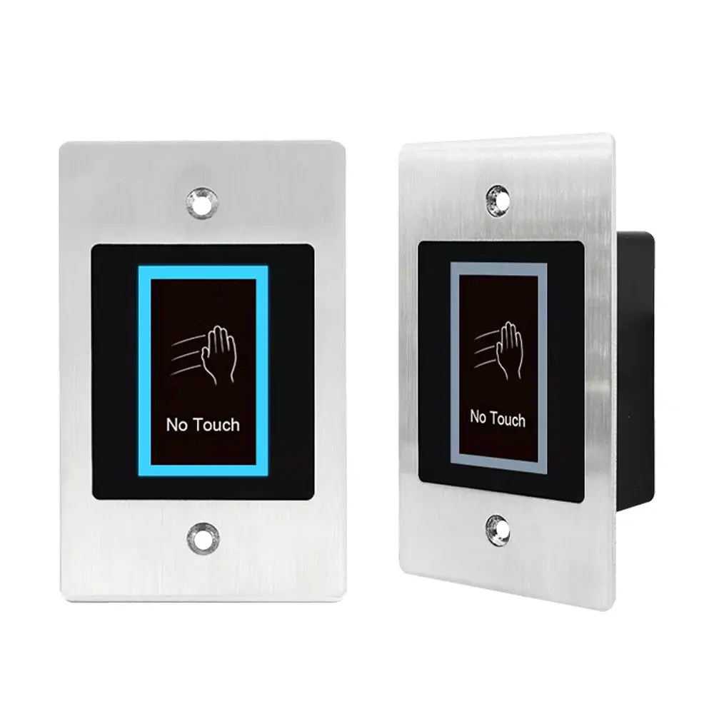 Waterproof 10-24V Touchless Door Access Control Electronic Lock Release Switch IR Contactless Infrared No Touch Exit Button Vue ebutton2