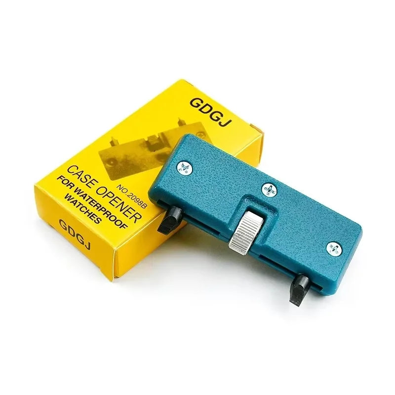1PCs Adjustable Watch Opener Back Case Tool Press Closer Remover Wrench Screw Wrench Repair Kits Tools Watch Battery Remover Vue Square head