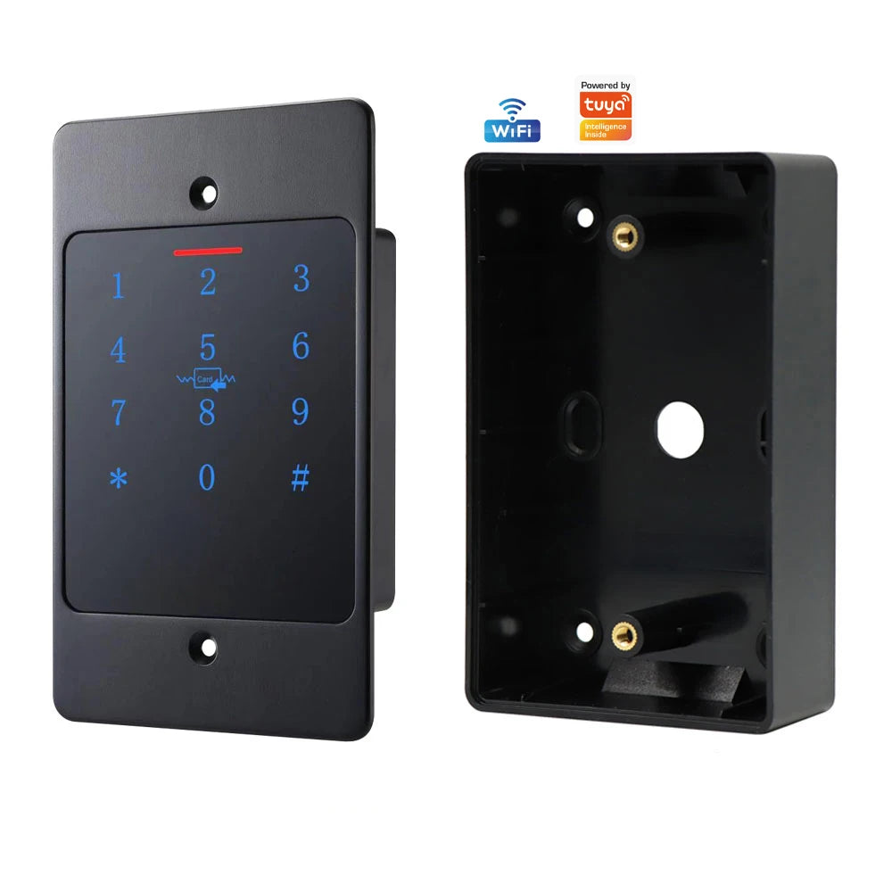 support Tuya APP Wifi Remote Keypad Access Control System RFID Card Reader Waterproof Standalone Access Controller Metal Keypad Vue