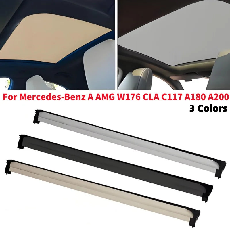 Car Sunroof Curtain Cover Sunshade Assembly Sunroof Visor for Mercedes-Benz A-Class AMG CLA W176 C117 A180 A200 Vue