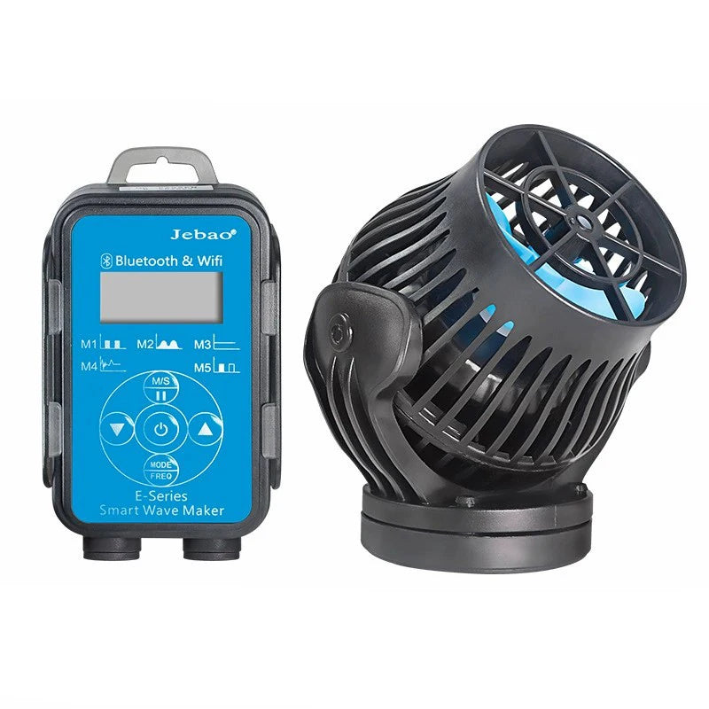 Jebao WiFi Wave Maker Pump EOW Series Aquarium Water Pump Filter 12V 24V Fountain Pump Fish Tank Ultra Quiet Operation Pumps Vue